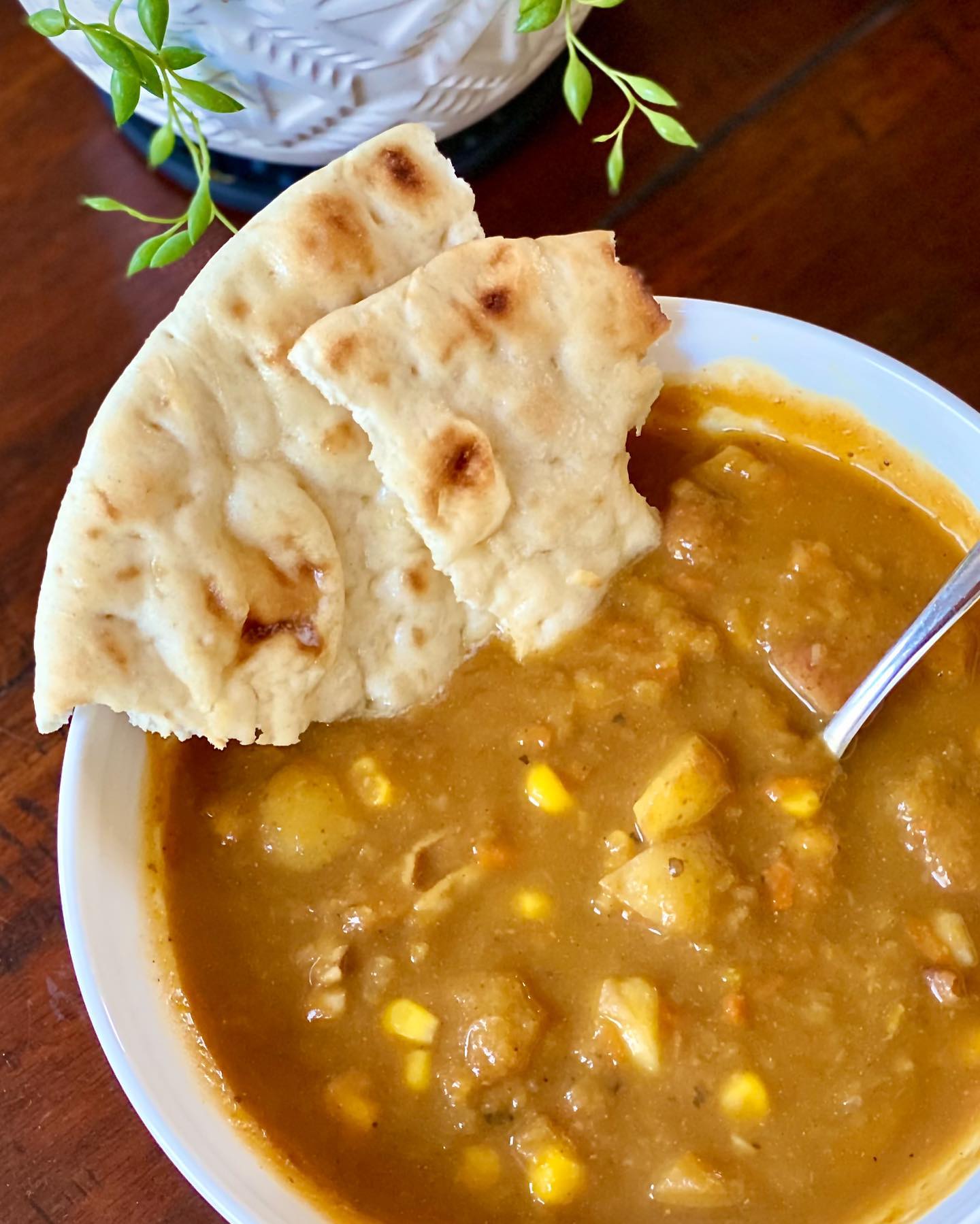 Cozy Pumpkin Corn Chowder