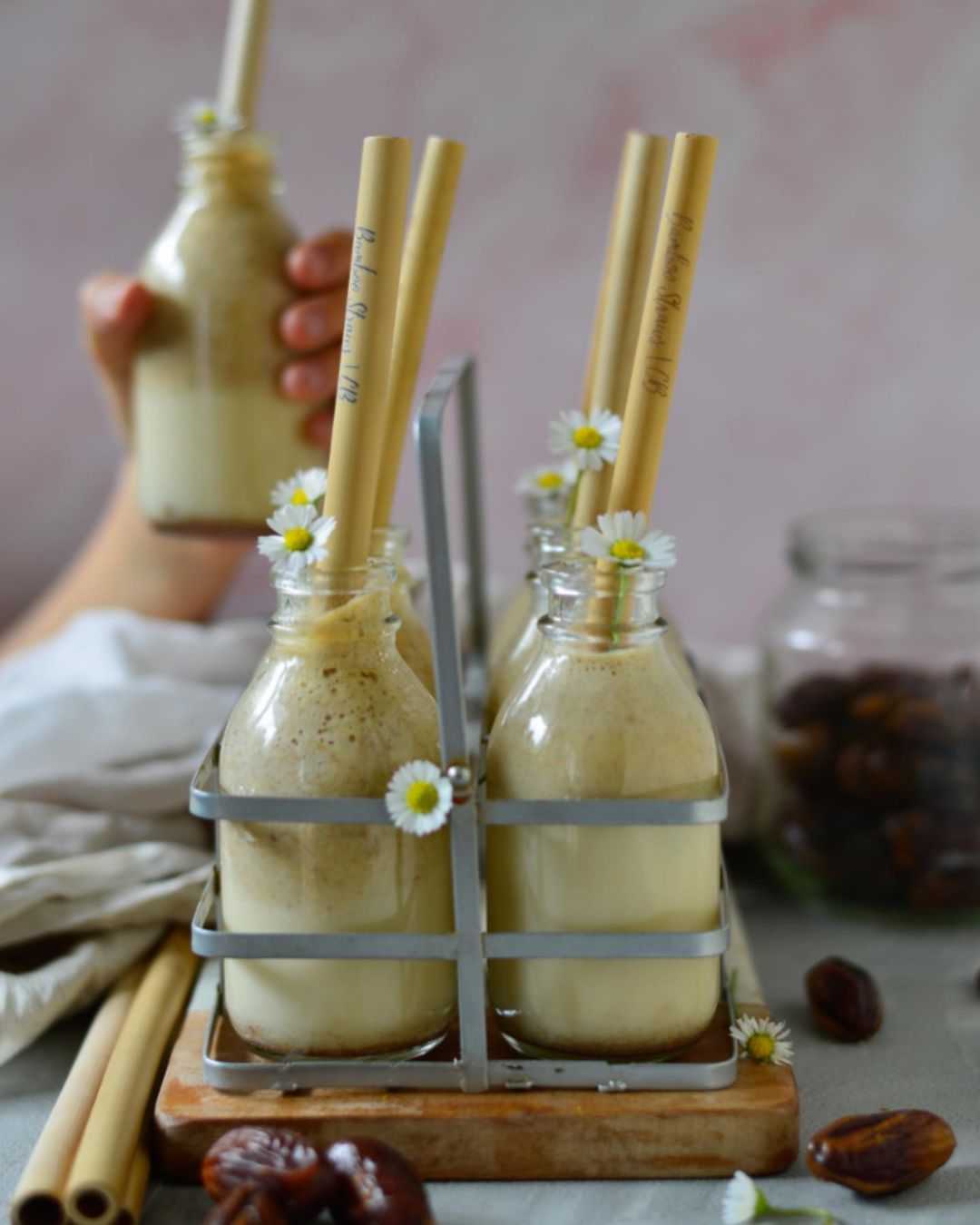 Vegan Oriental Dates Cinnamon Milkshake