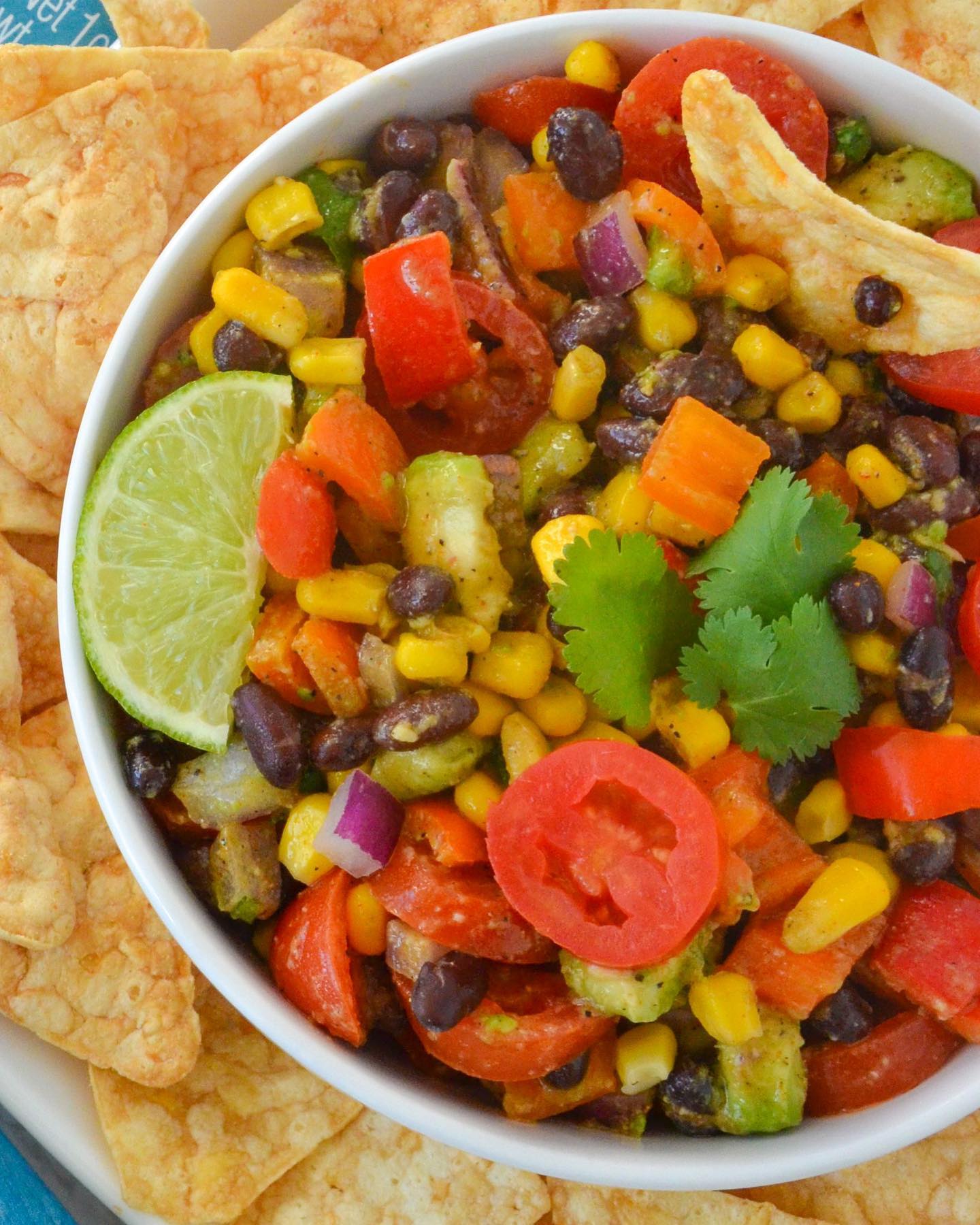 Flavorful Cowboy Caviar Dip and Kibo Chickpea Chips Giveaway