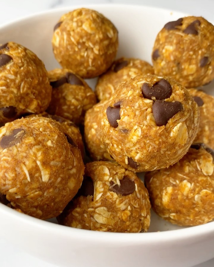 Pumpkin Protein Bites with Pbfit