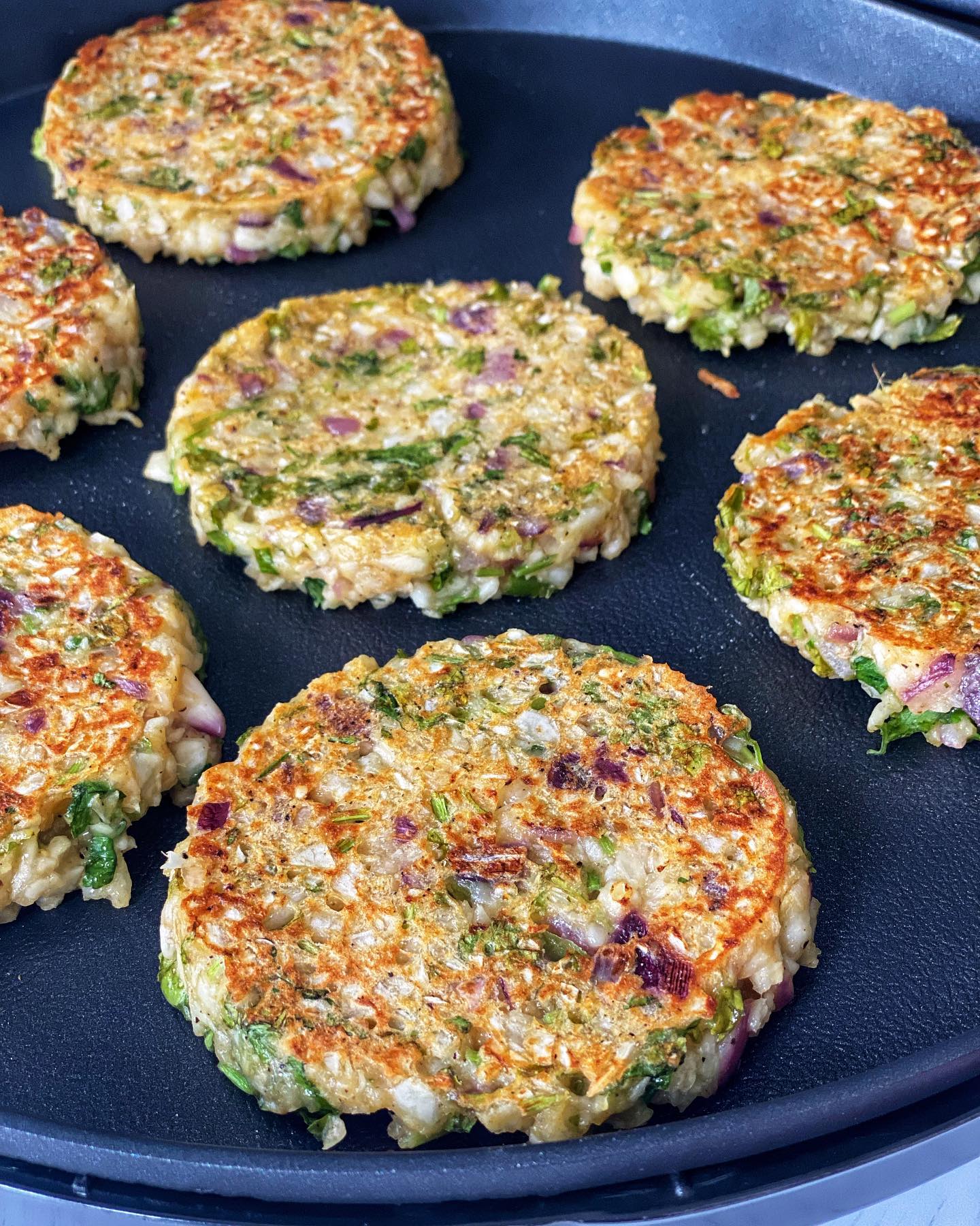 Vegan Cabbage Fritters