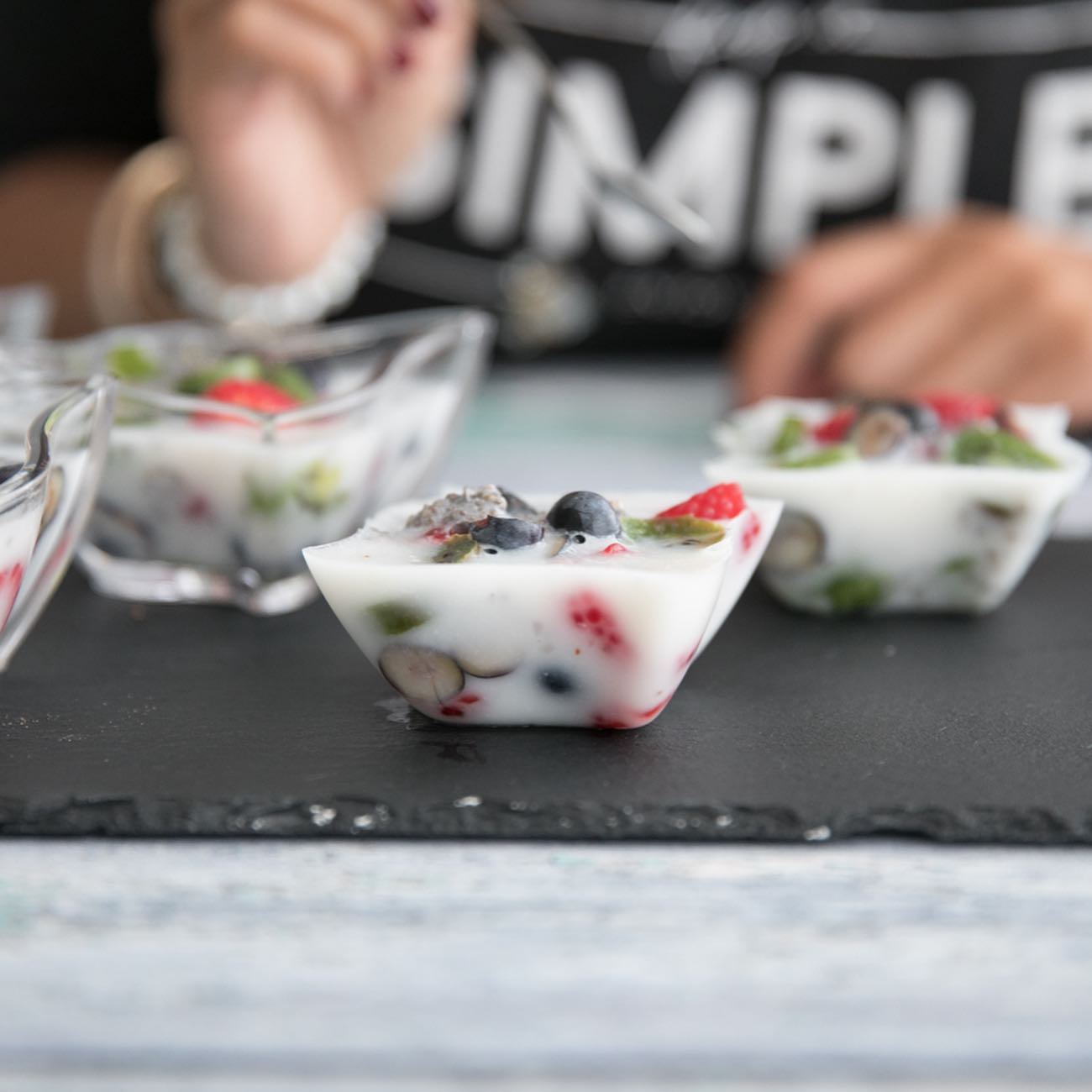 Refreshing Vegan Berry Coconut Jelly