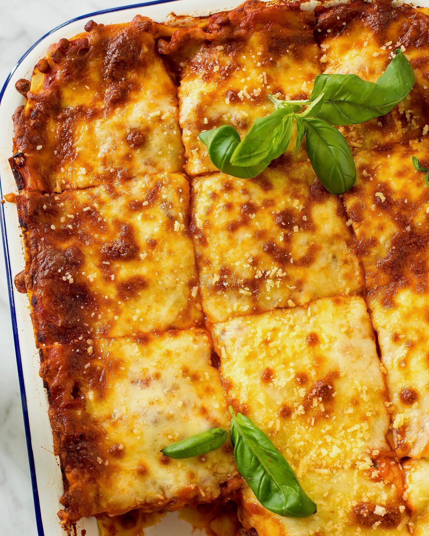 Quick and Easy Lentil Mushroom Lasagna