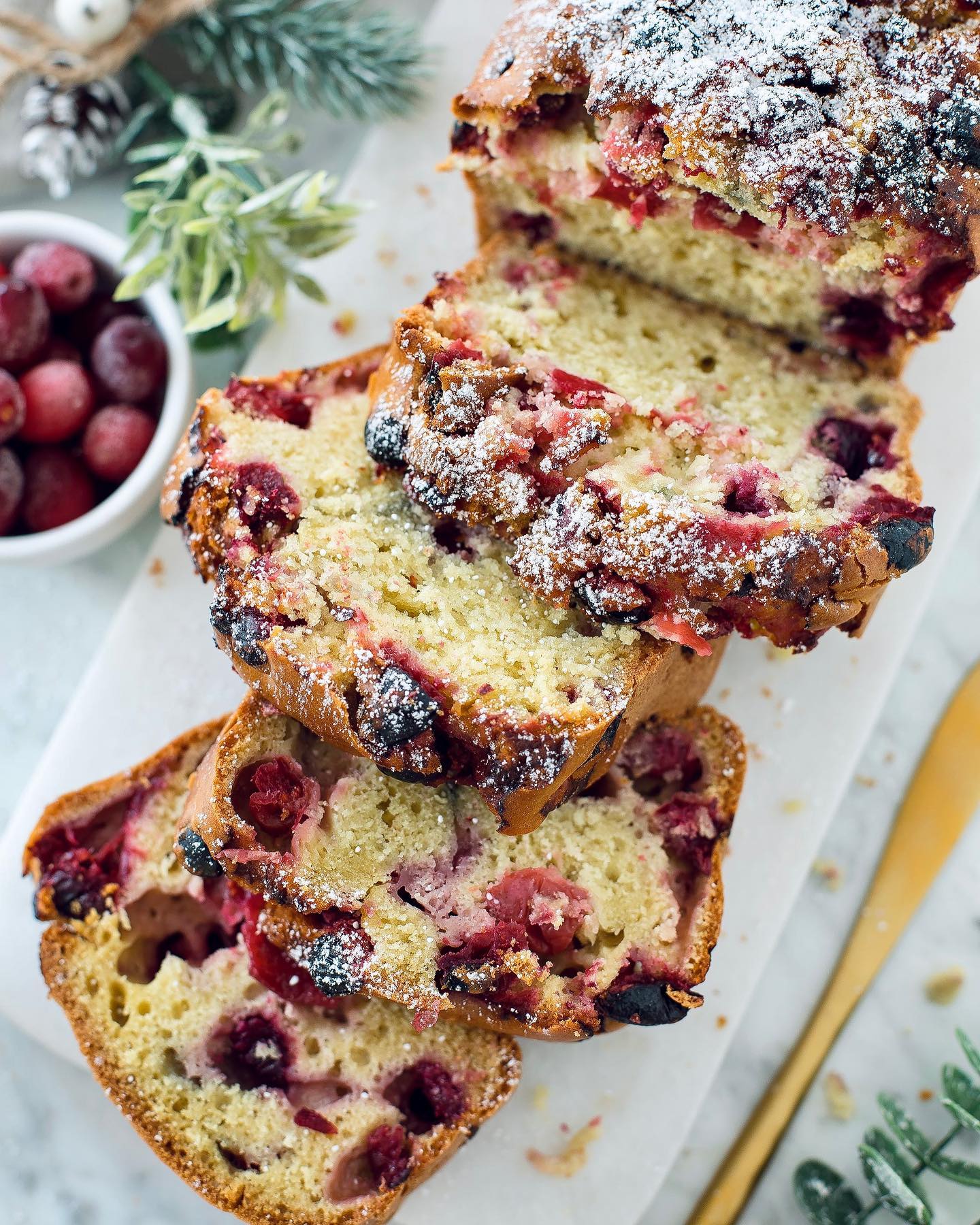 Christmas Cranberry Bread