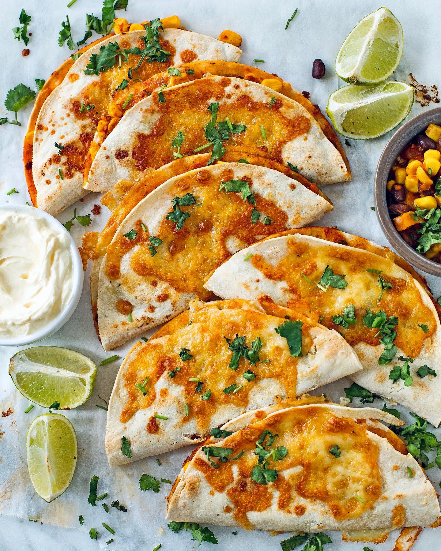 Oven-Baked Tacos with Corn, Black Beans, and Sweet Potato