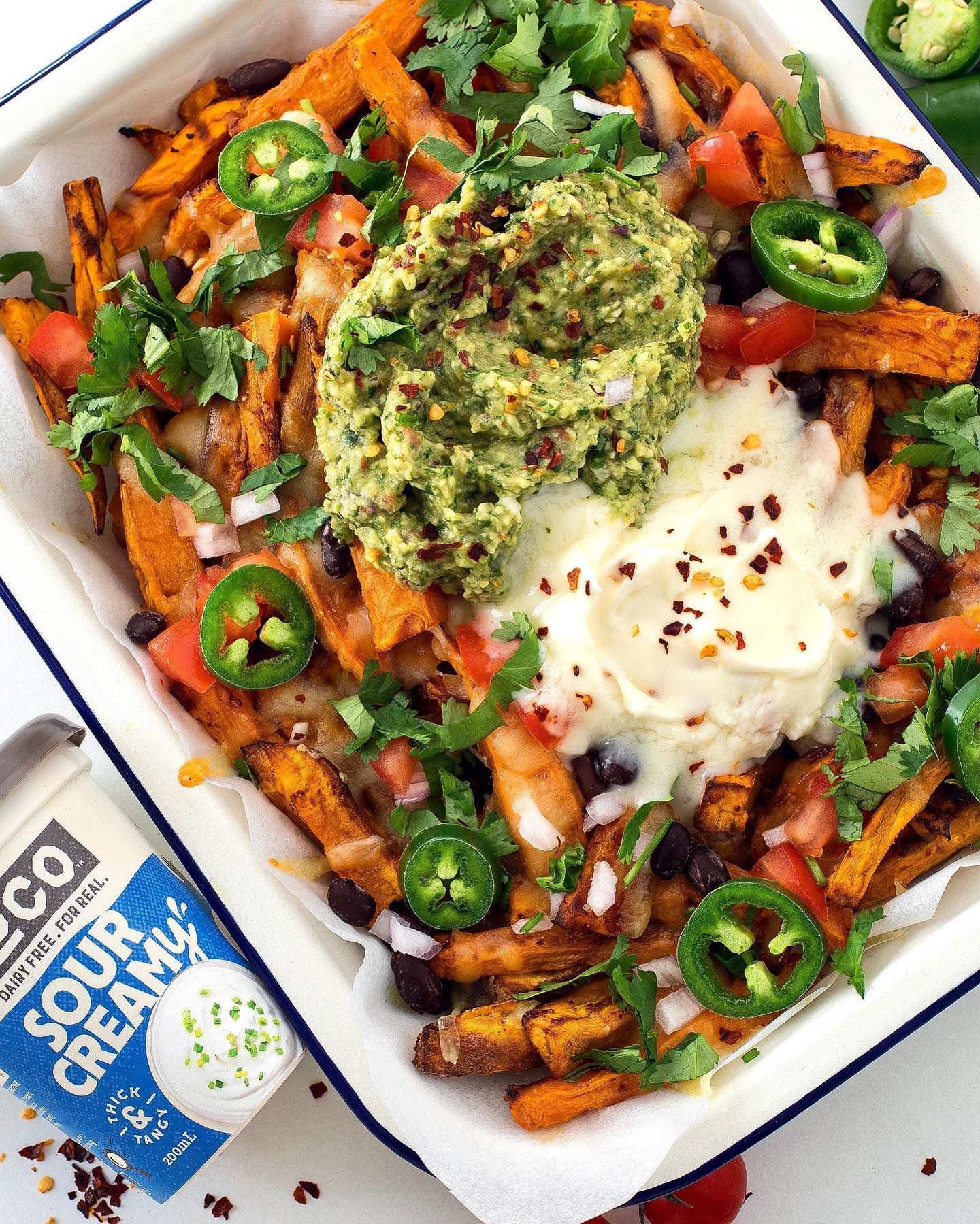 Chipotle Loaded Sweet Potato Fries