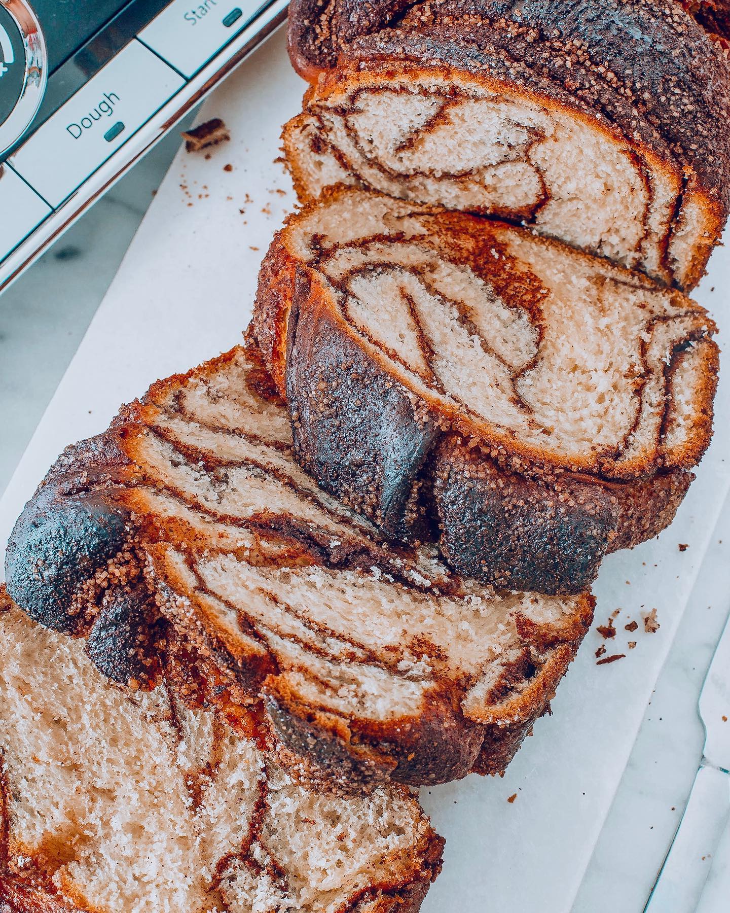 Cinnamon Bun Babka - a Delicious Easter Treat