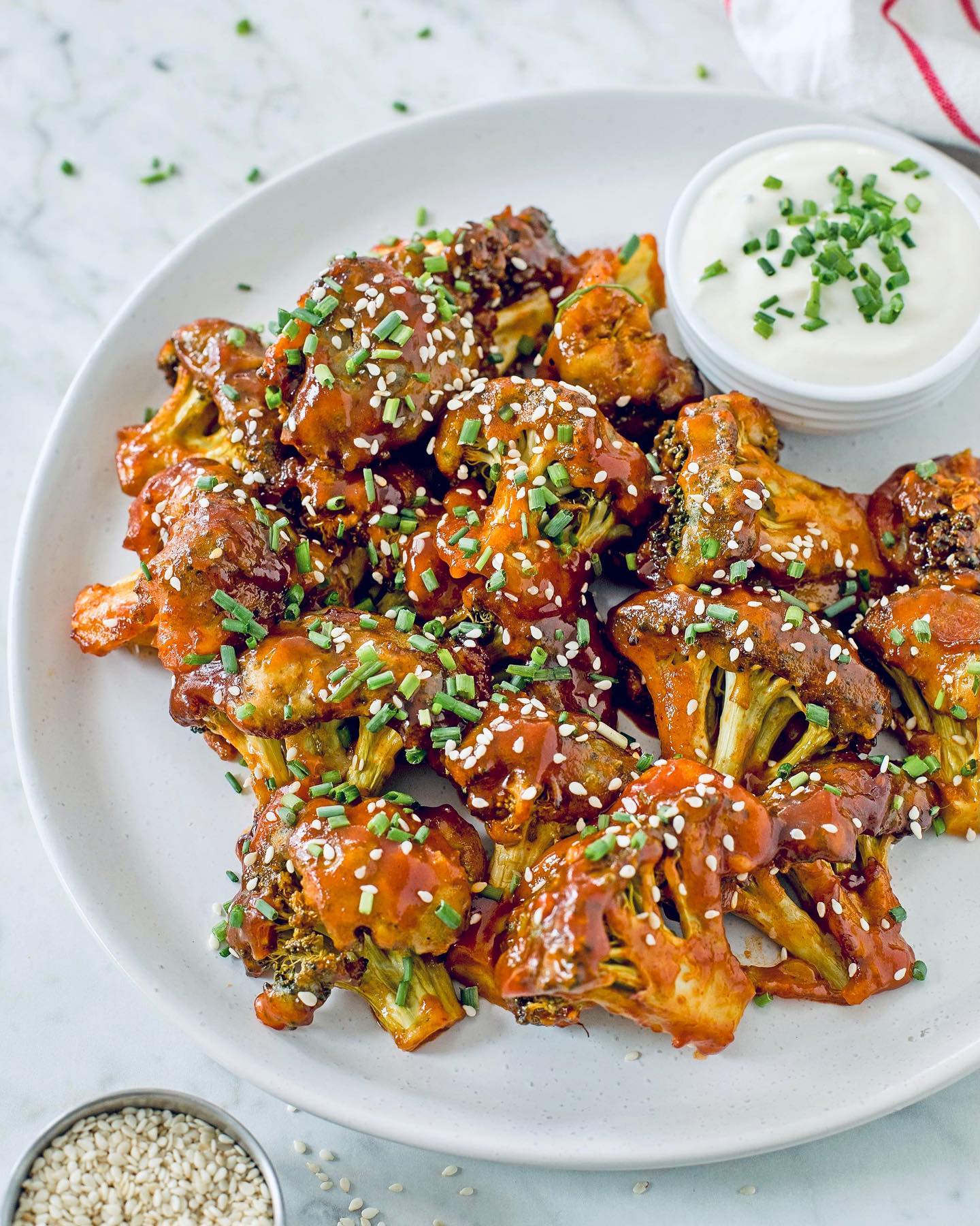 Buffalo Broccoli Wings