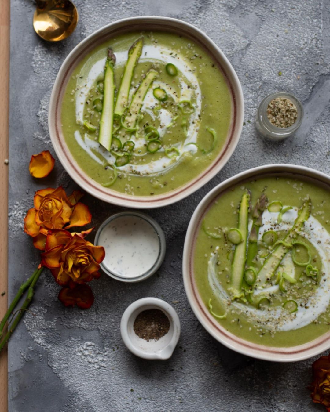 Vegan Celery- Asparagus Cream Soup