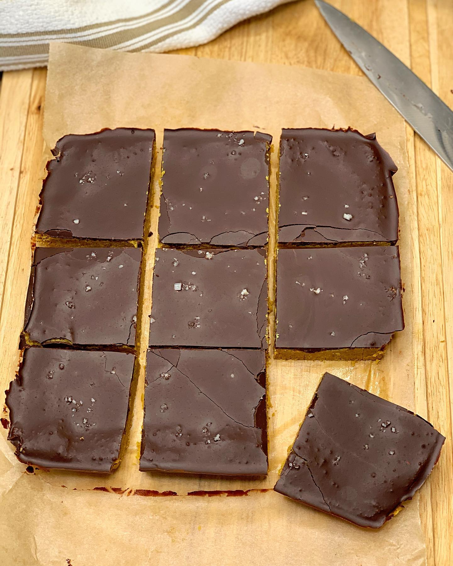 Vegan Pumpkin Protein Bars with Chocolate Coating