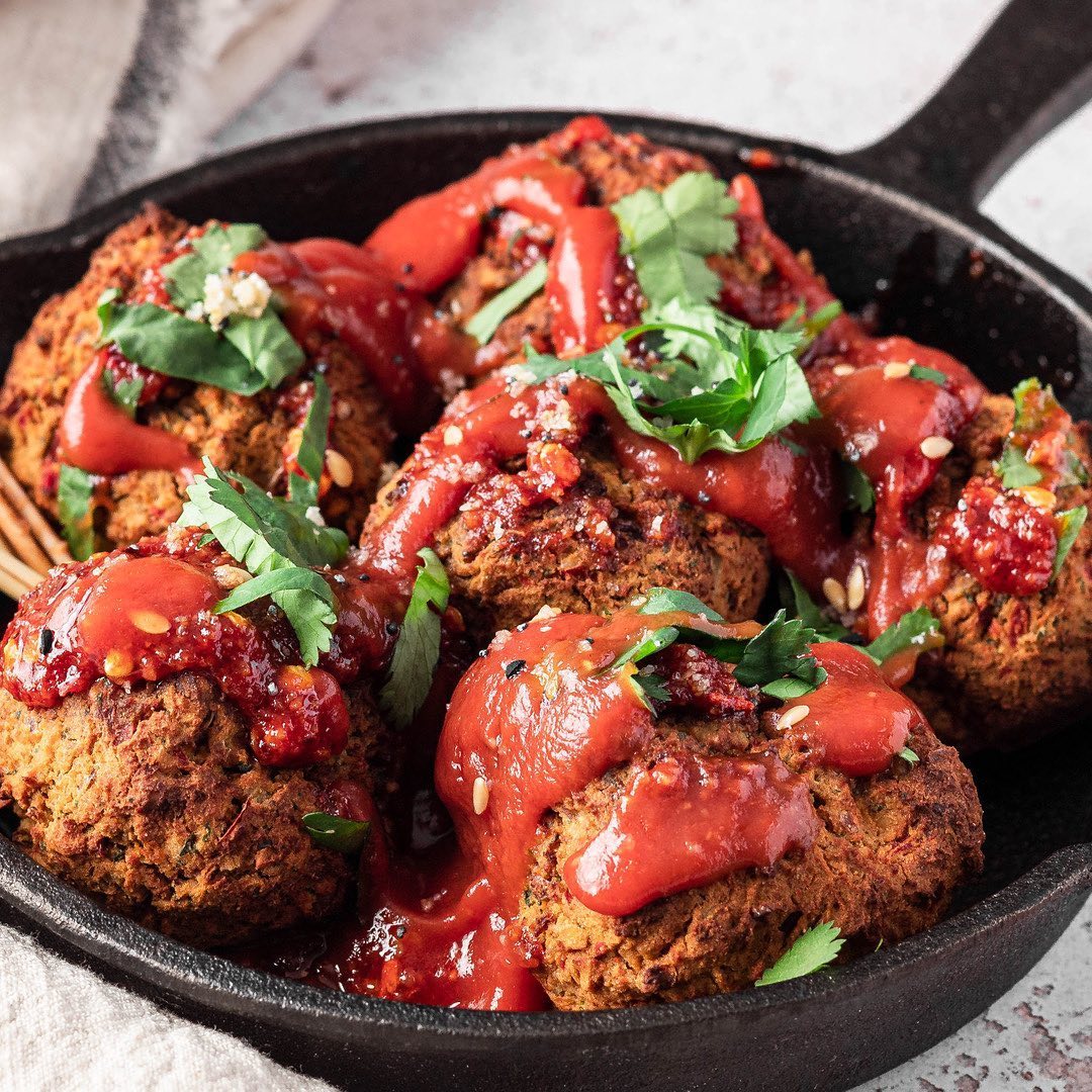 Protein-Rich Vegan Lentil Meatballs