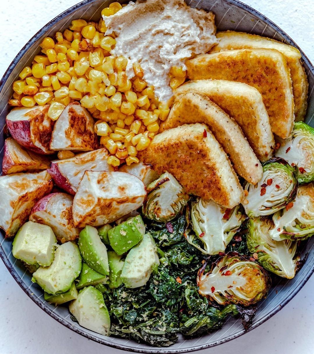 Nooch Crusted Tofu Steaks