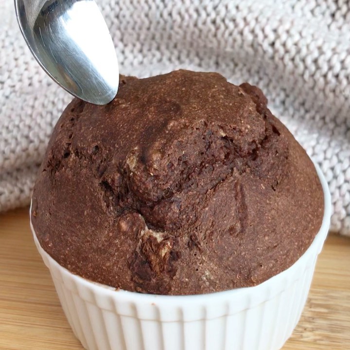 Brownie Batter Baked Oats