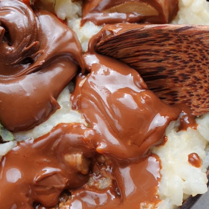 "White Chocolate" Protein Rice Pudding