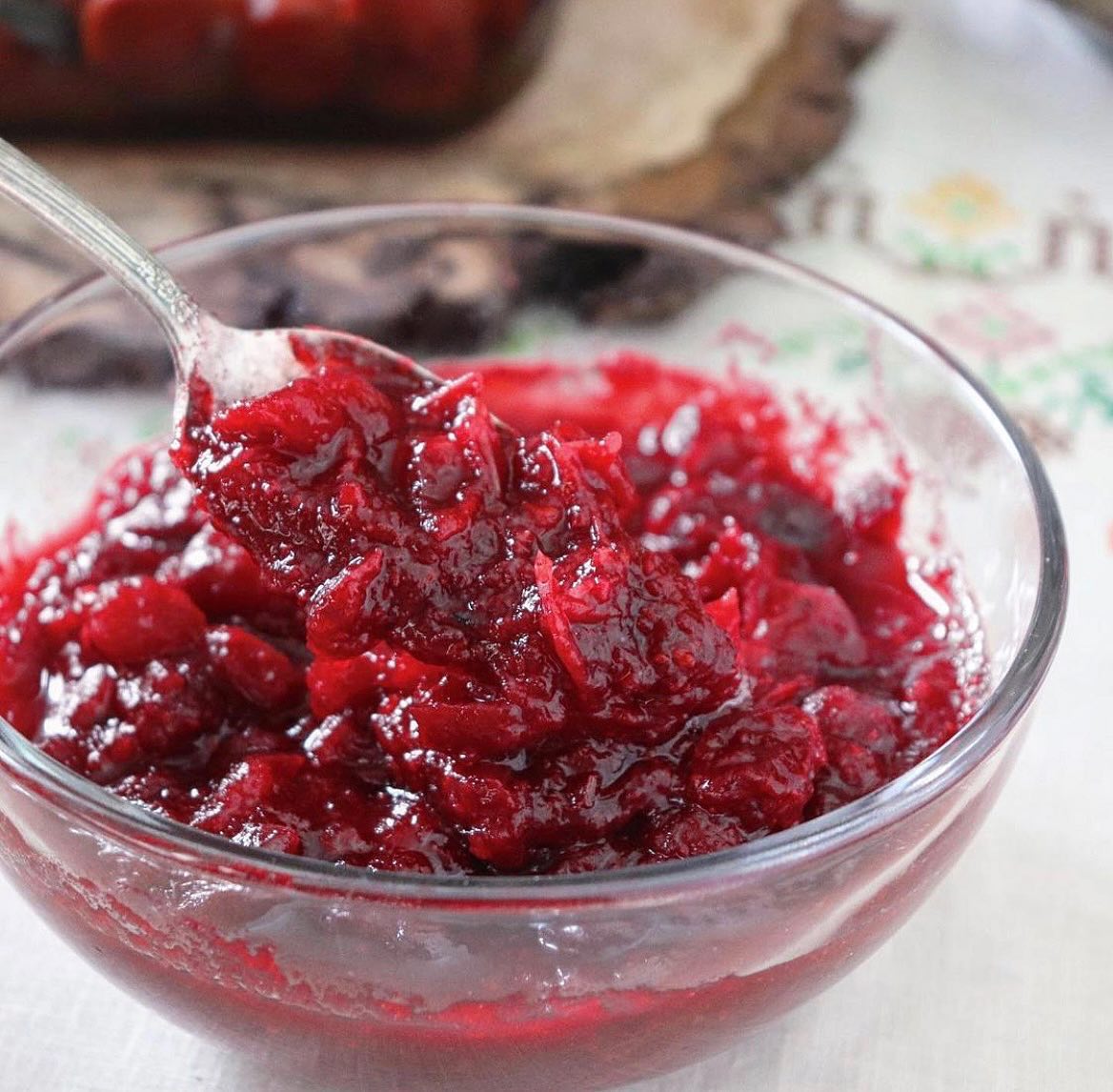 Quick and Easy Spiced Cranberry Sauce