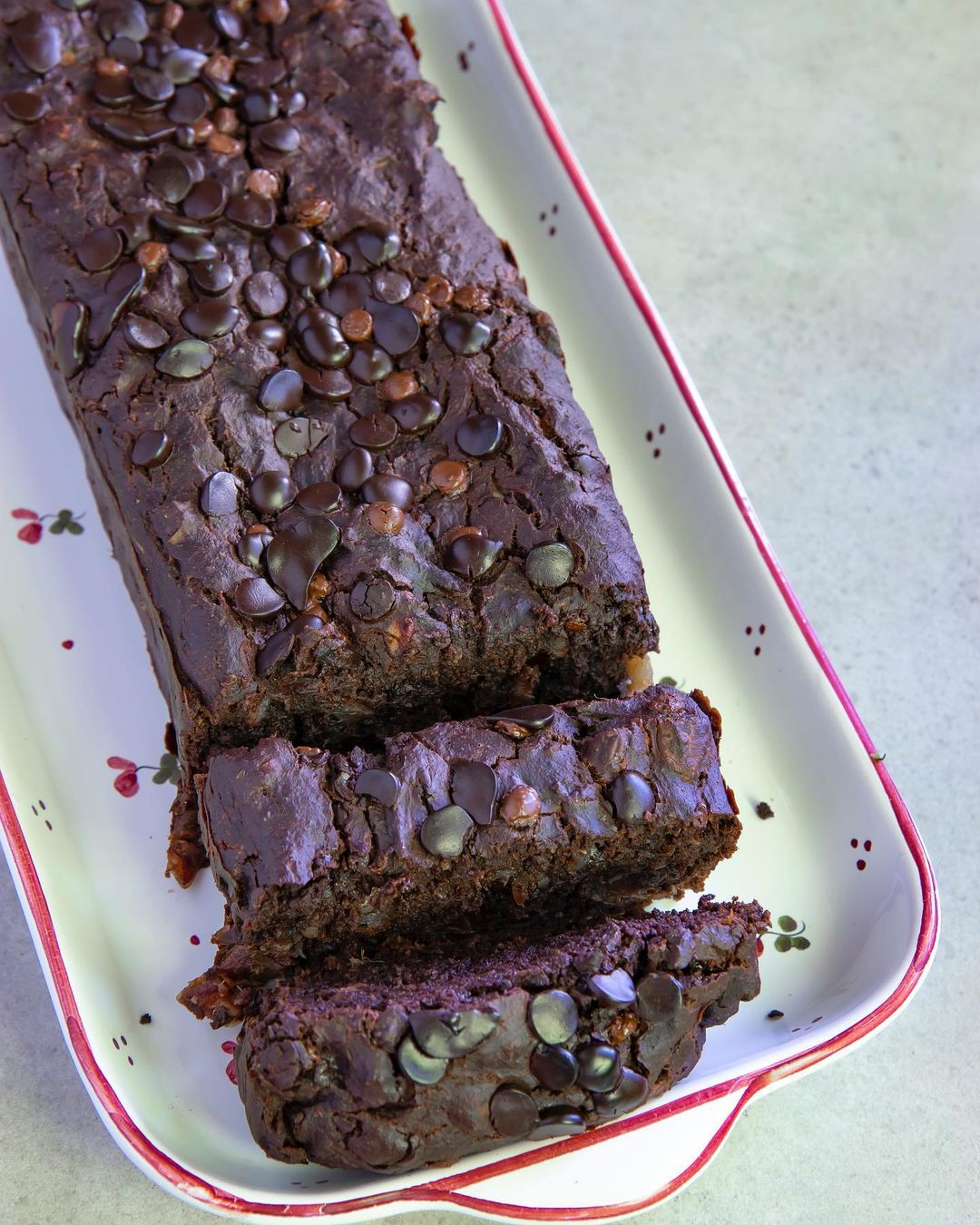 Healthy Zucchini Vegan Chocolate Cake