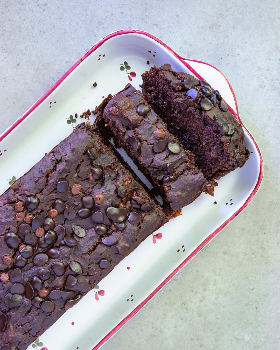 Healthy Zucchini Vegan Chocolate Cake