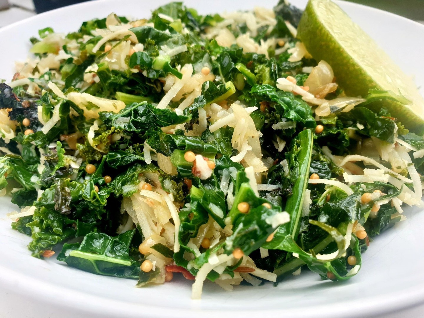 Traditional Sri Lankan Kale Mallung