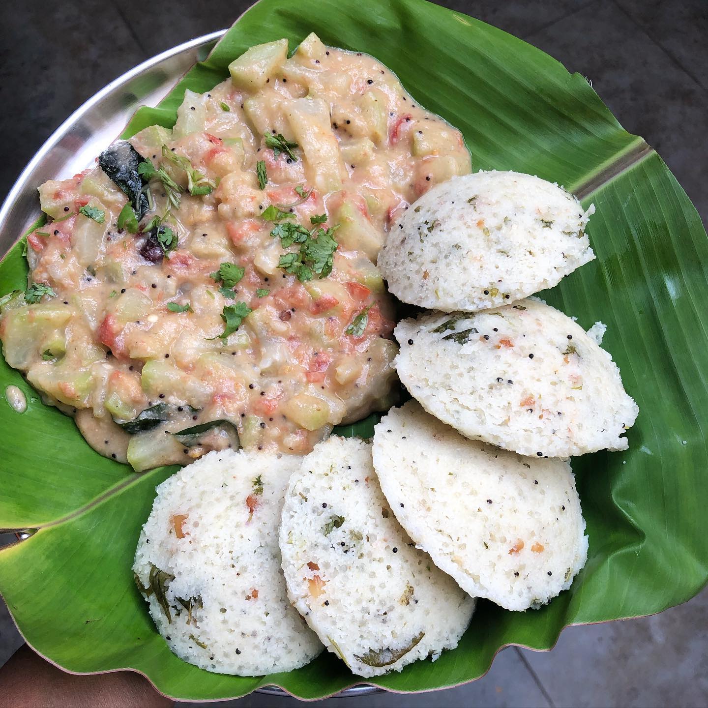 Sabakki/sabudana Rava Idli