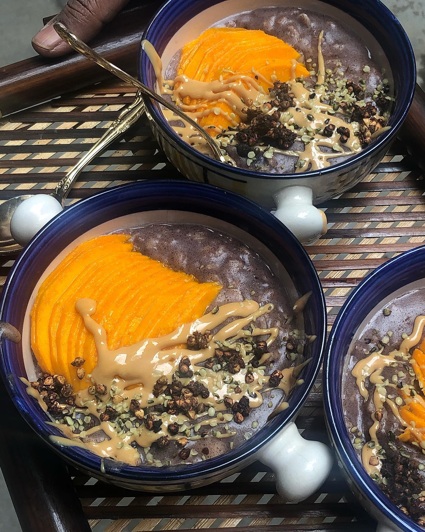 Nutritious Ragi and Oat Porridge