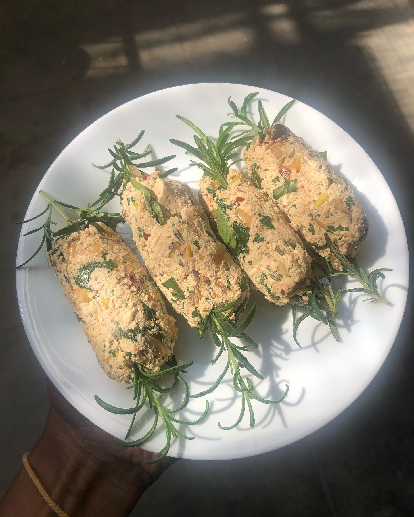 Dairy-Free Herby Tofu Rosemary Kebabs