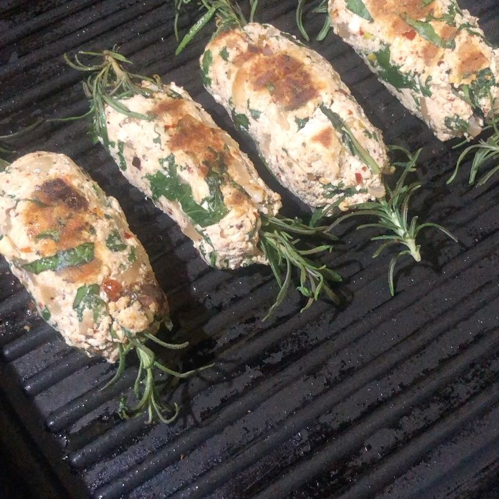 Dairy-Free Herby Tofu Rosemary Kebabs