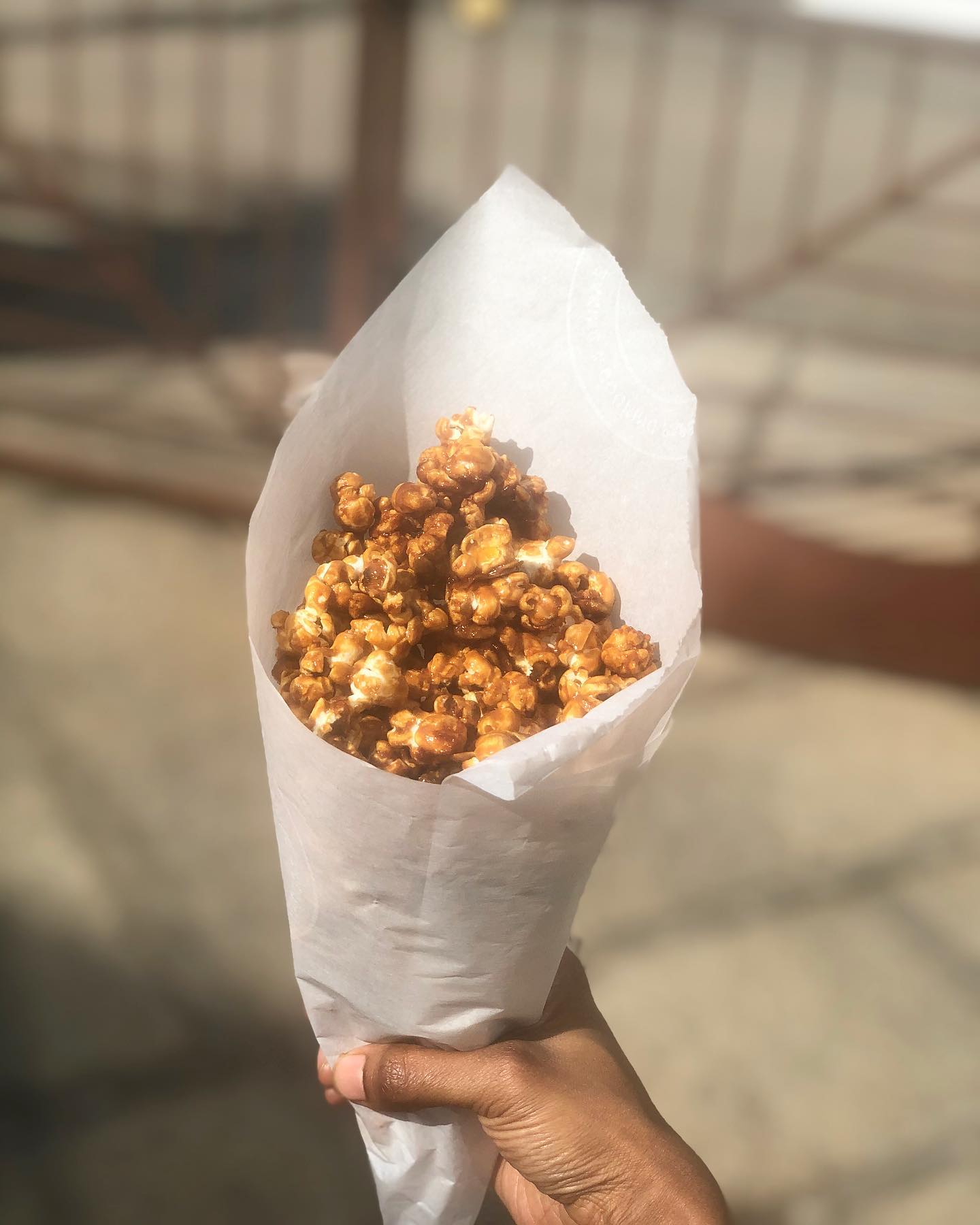 Jaggery Date Caramel Popcorn