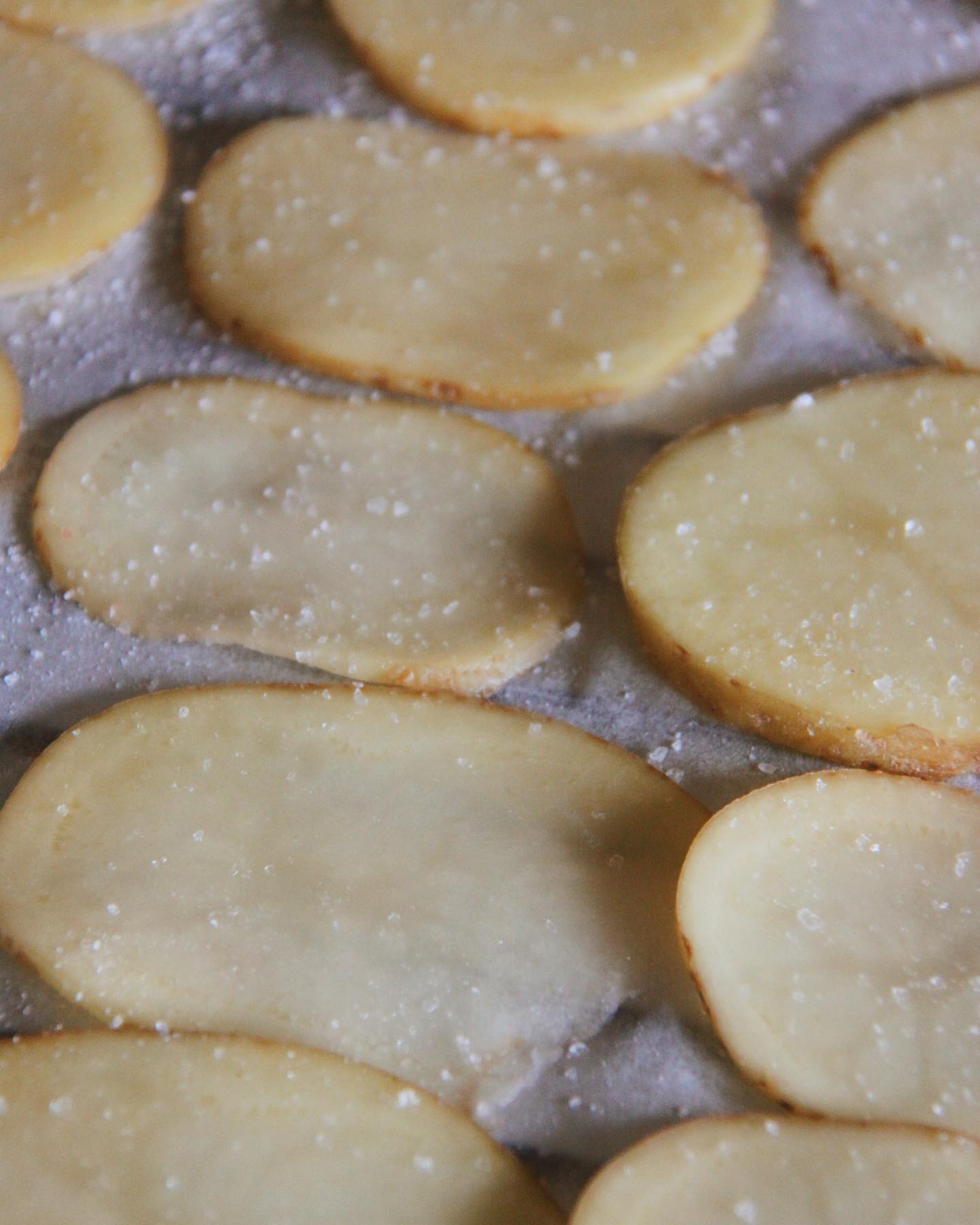 Crispy Baked Potato Slices