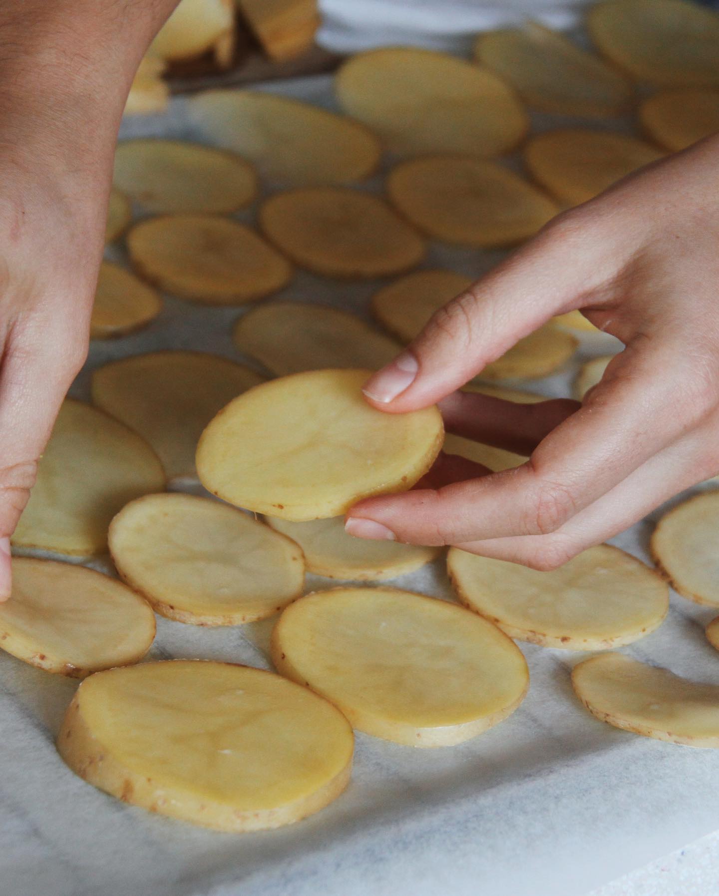 Crispy Baked Potato Slices