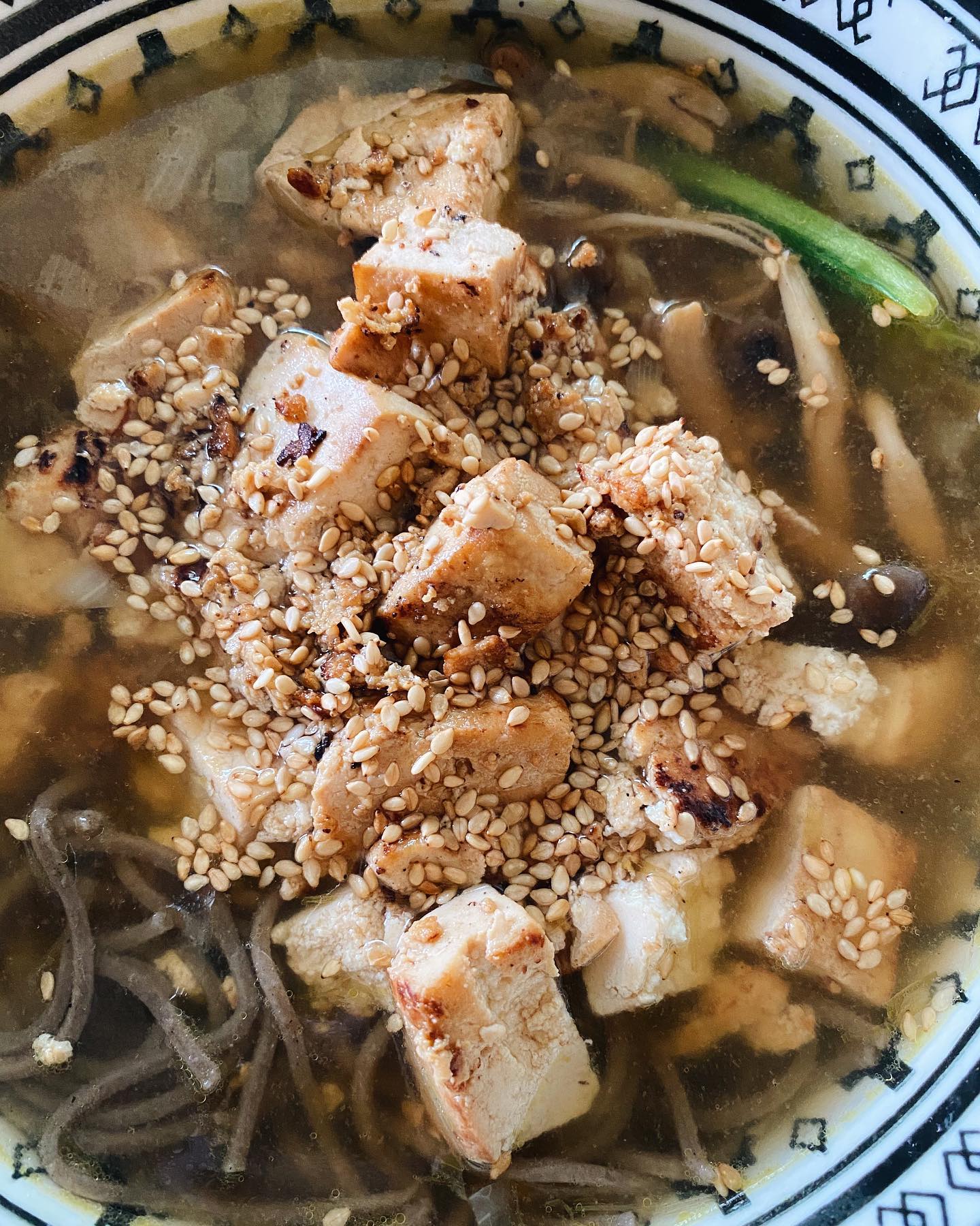 Quick and Easy Miso Tofu Veggie Soup
