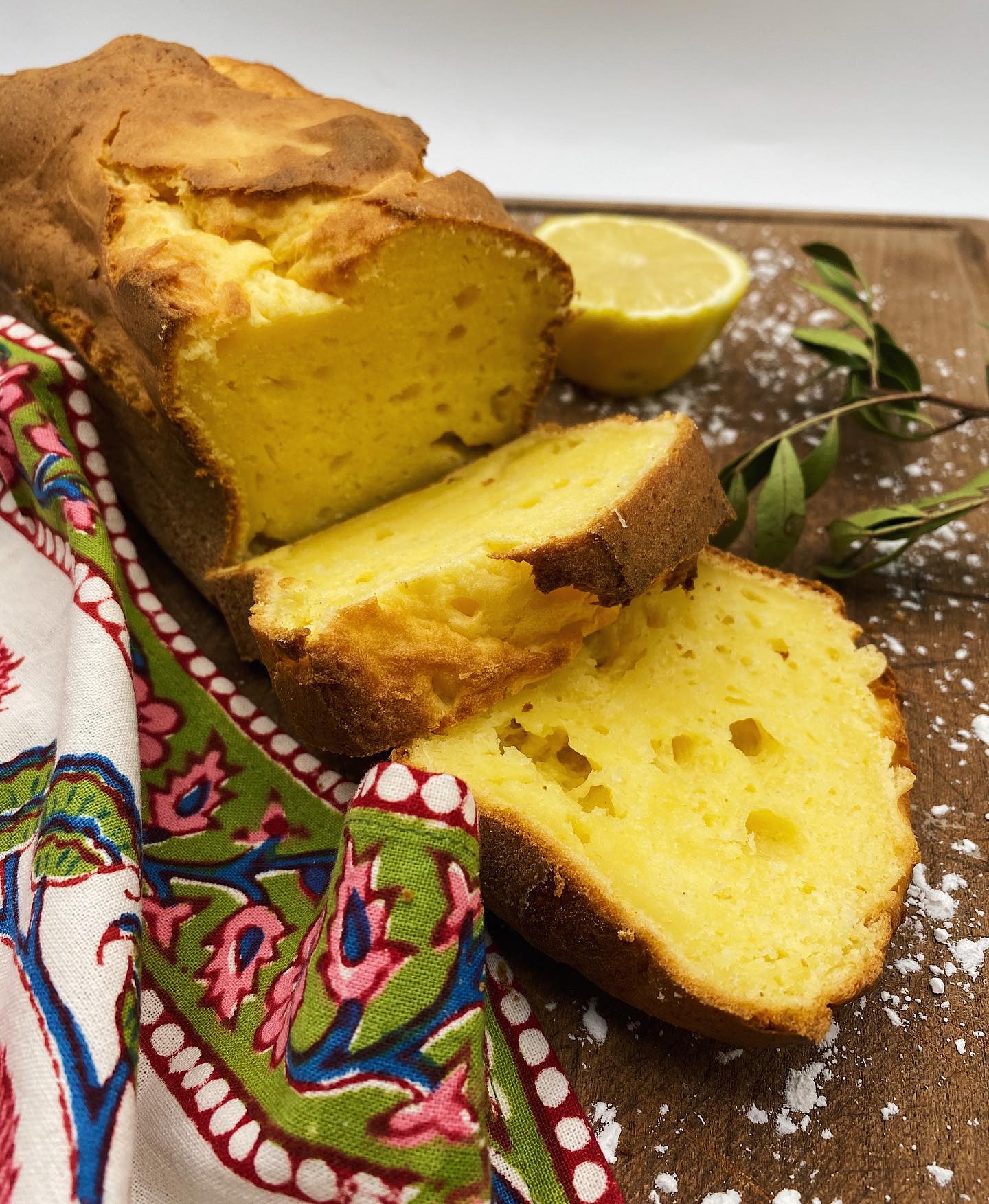 Gluten-Free Spongy Lemon Cake