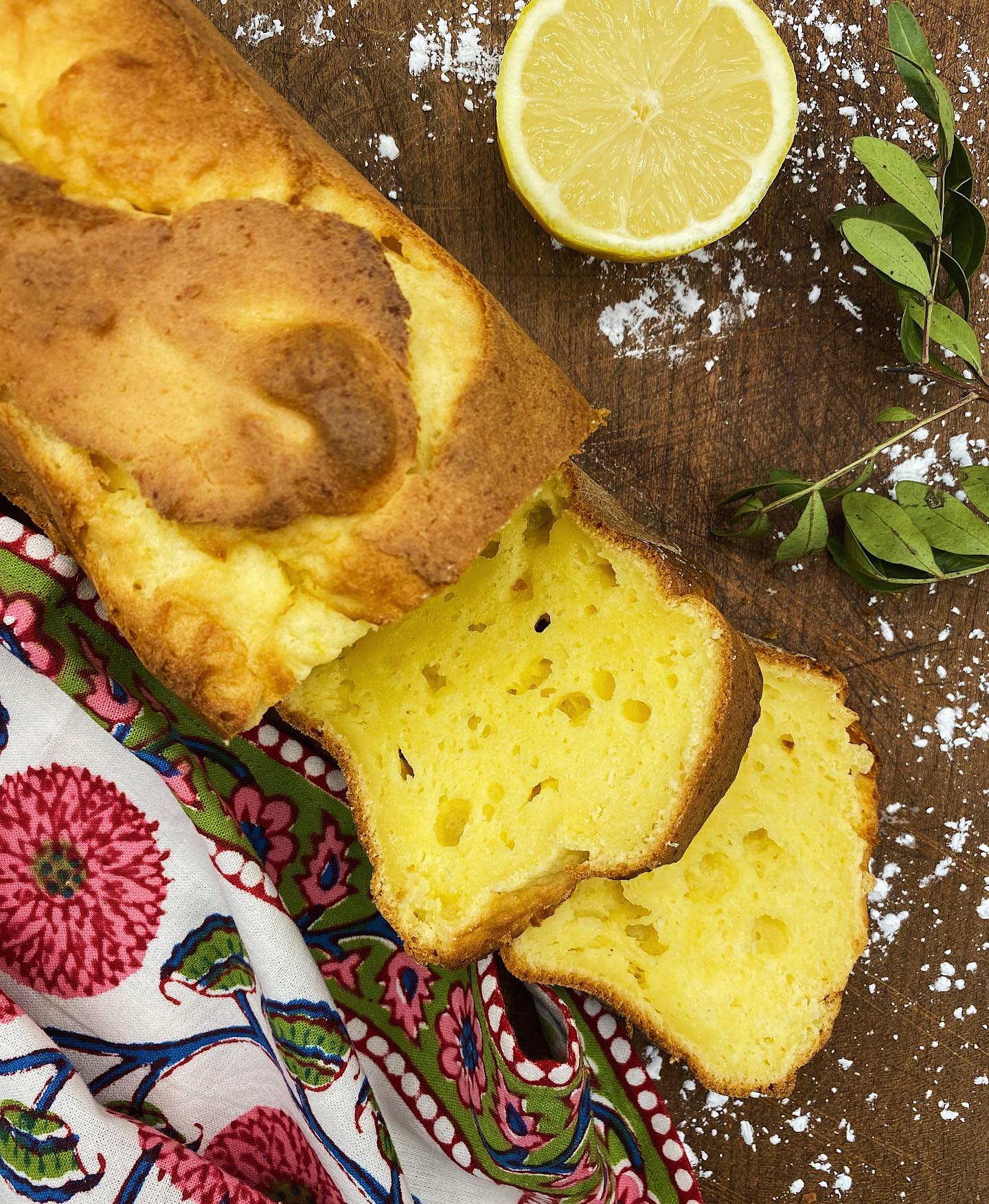 Gluten-Free Spongy Lemon Cake