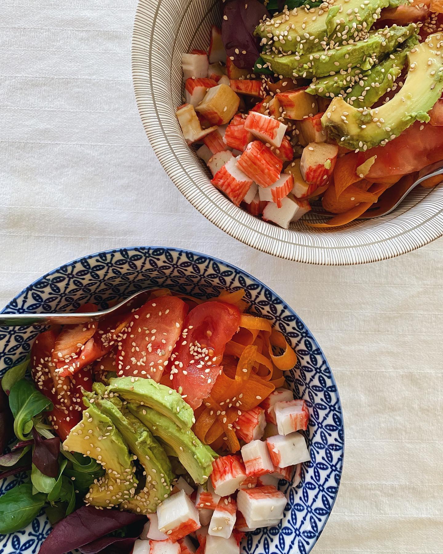 
Colorful Buddha Bowl with Avocado