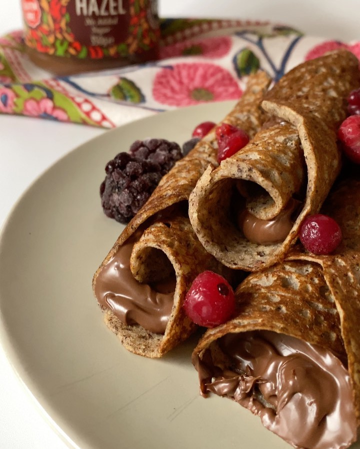 Vegan Chocolate Buckwheat Crepes