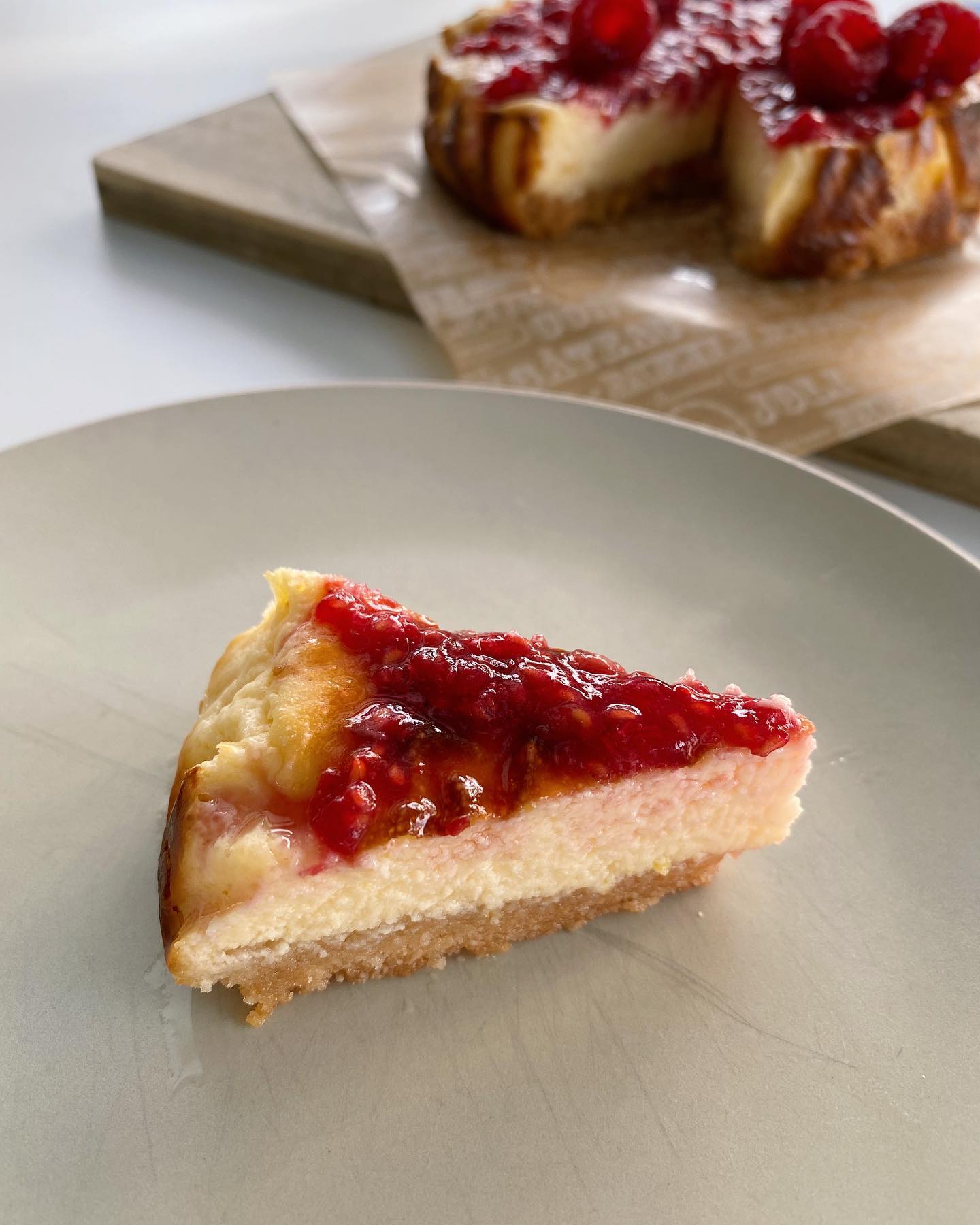 Almond-Based Stevia Cheesecake with Lemon Zest