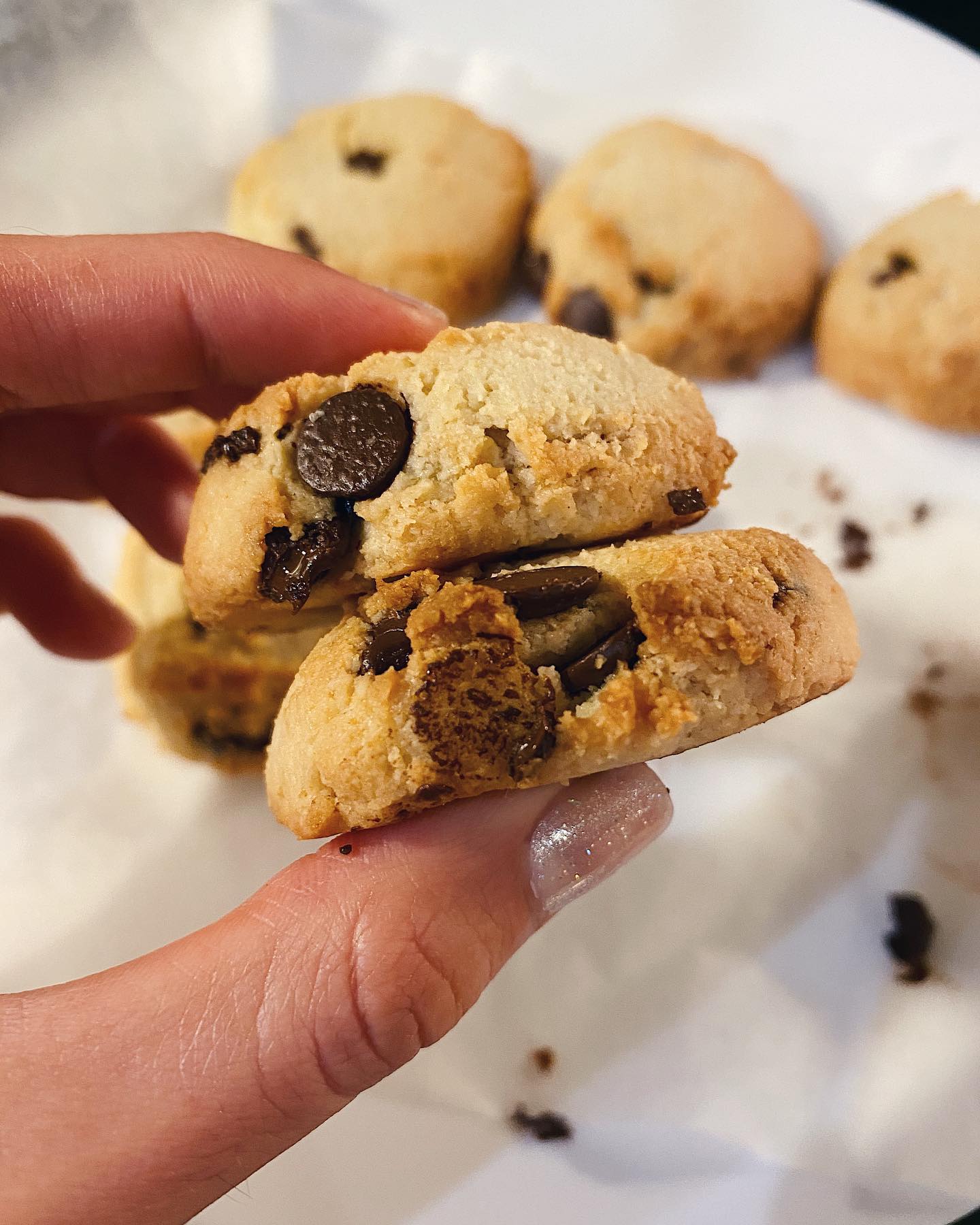 Quick and Easy Low-Carb Chocolate Chip Cookies