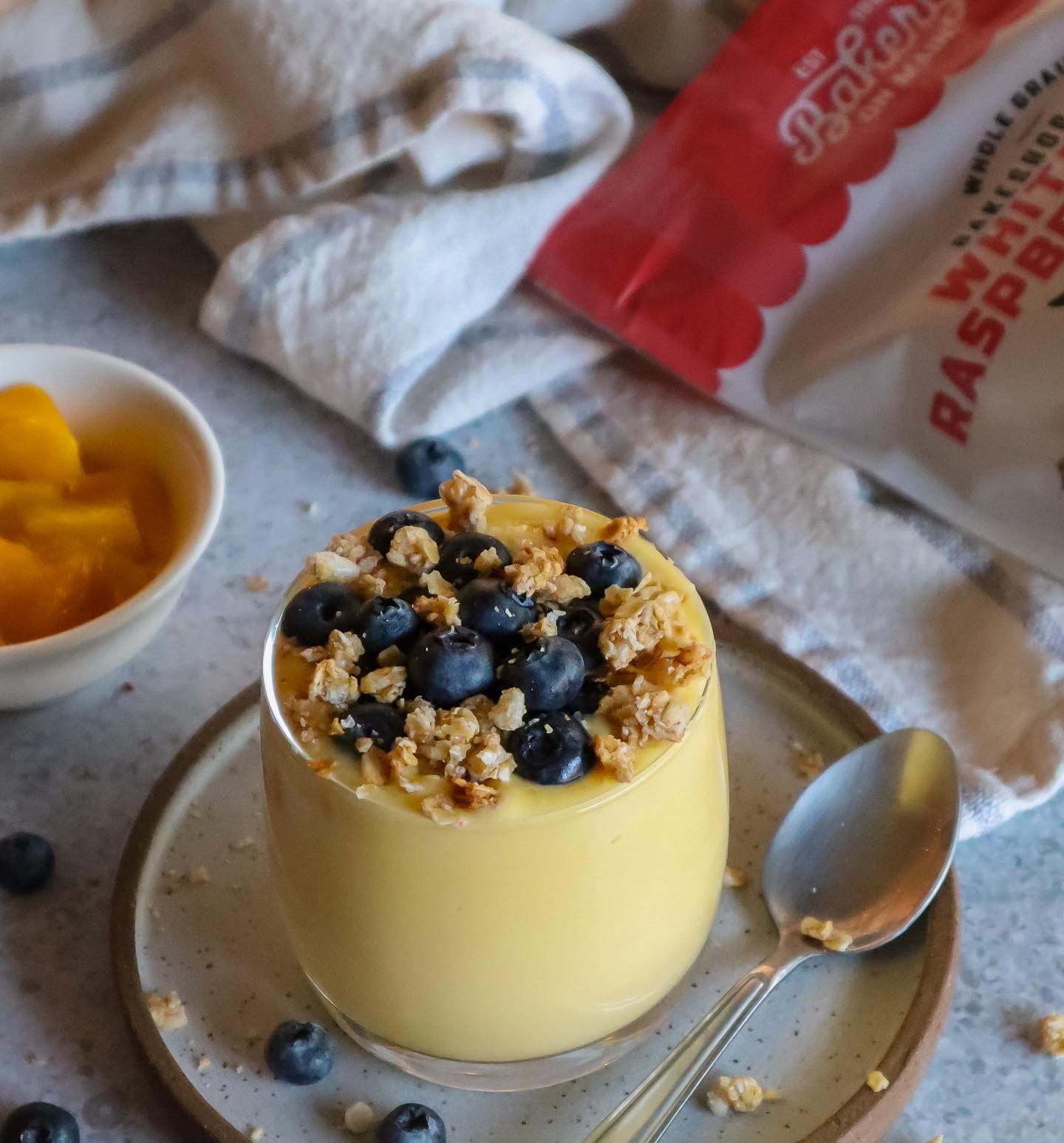 Creamy Vegan Mango Pudding Delight