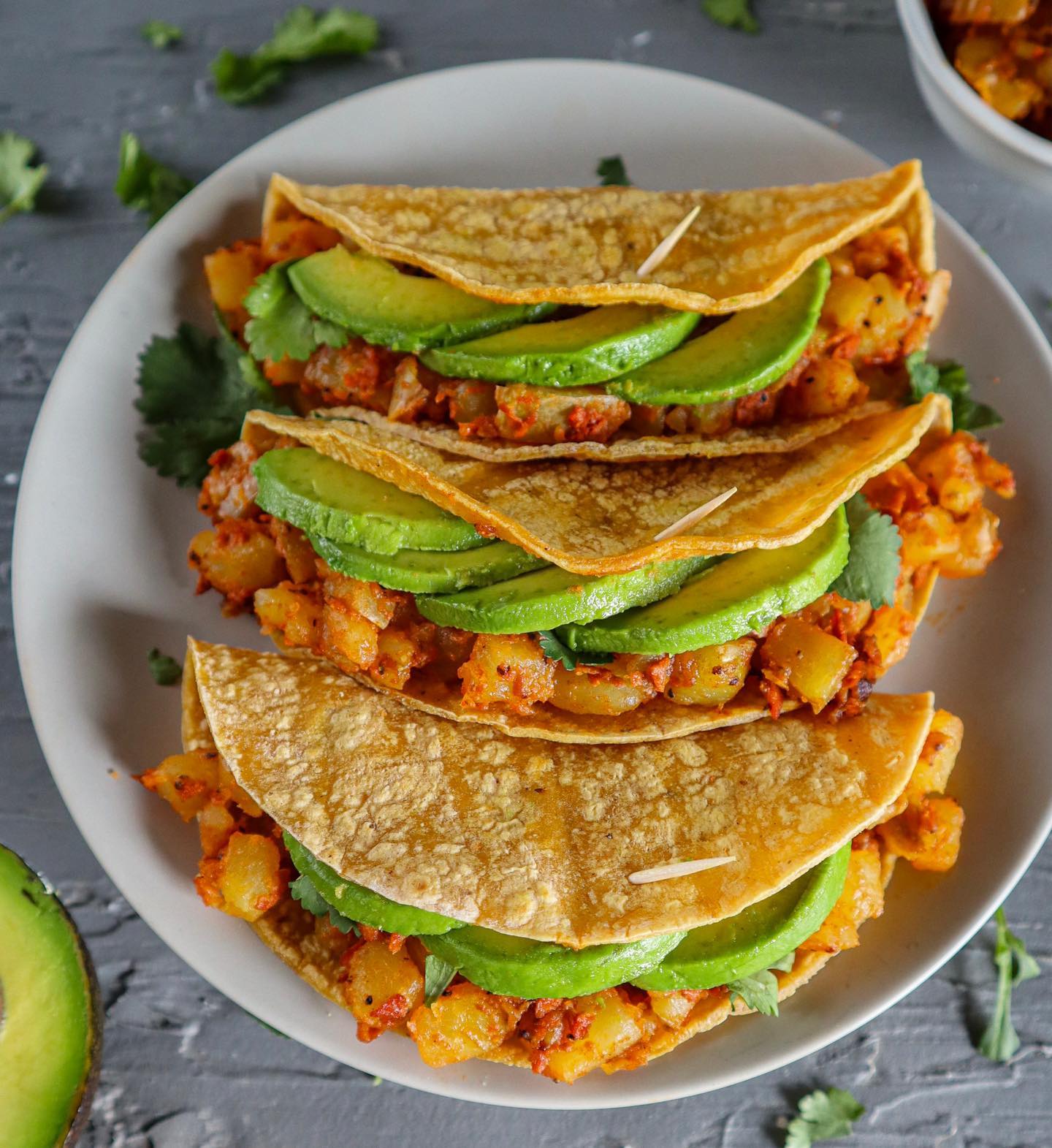 Savory Chorizo Potato Tacos