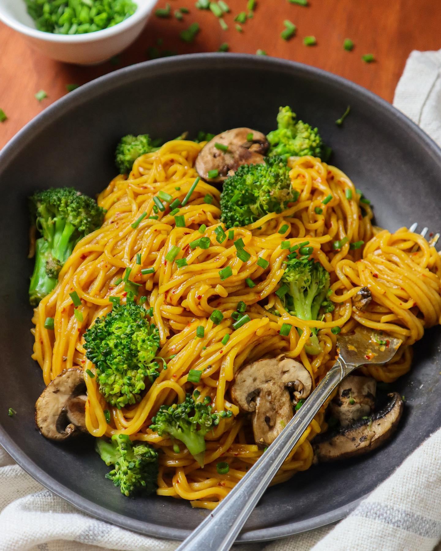Easy Saucy Ramen Noodles