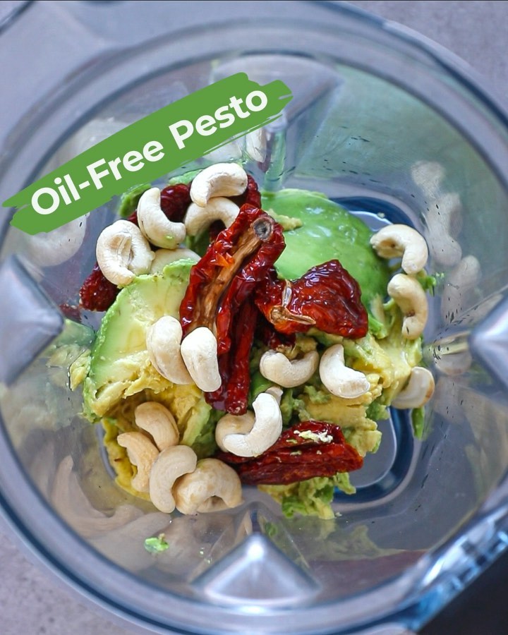 Oil-Free Avocado Pesto