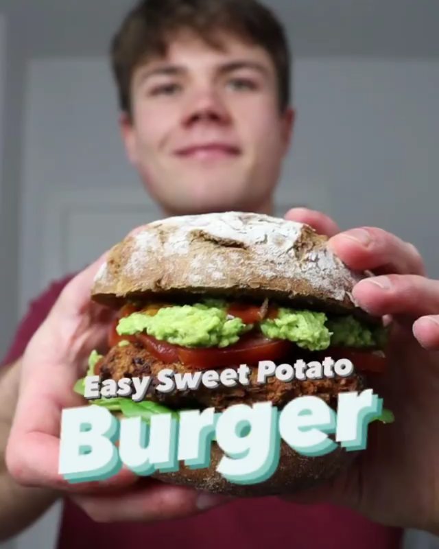 Easy Sweet Potato Burgers