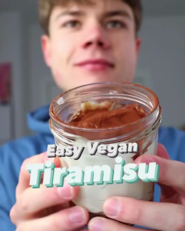 Easy and Healthy Vegan Tiramisu