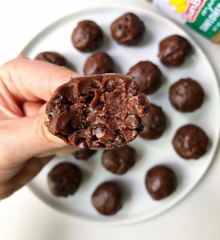 No Bake Brownie Bites