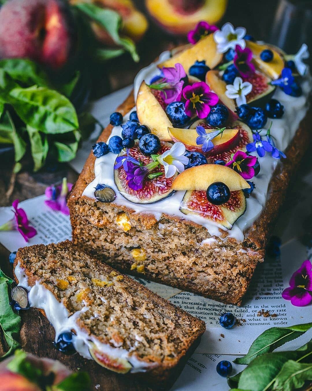 Banana Peach Loaf