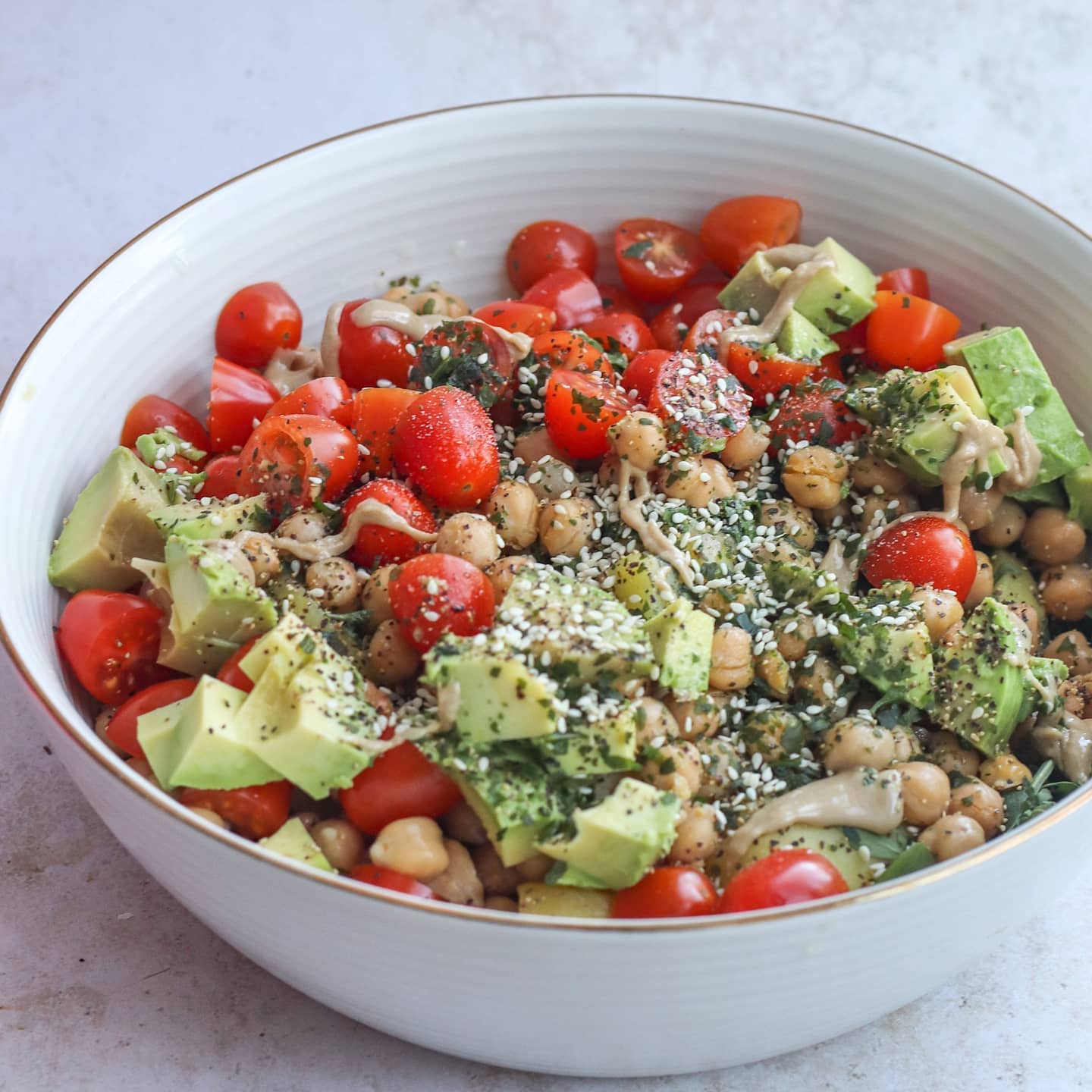 Vibrant Veggie-Packed Potato Salad