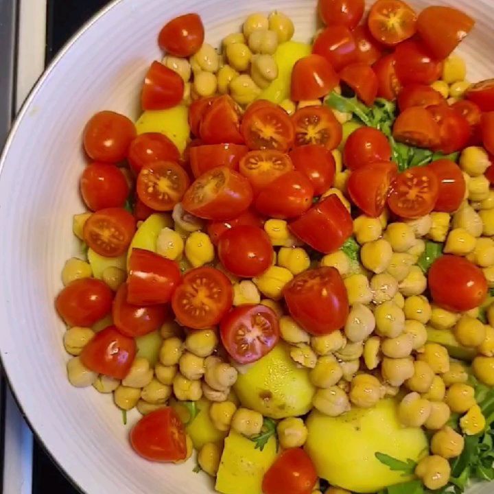 Vibrant Veggie-Packed Potato Salad