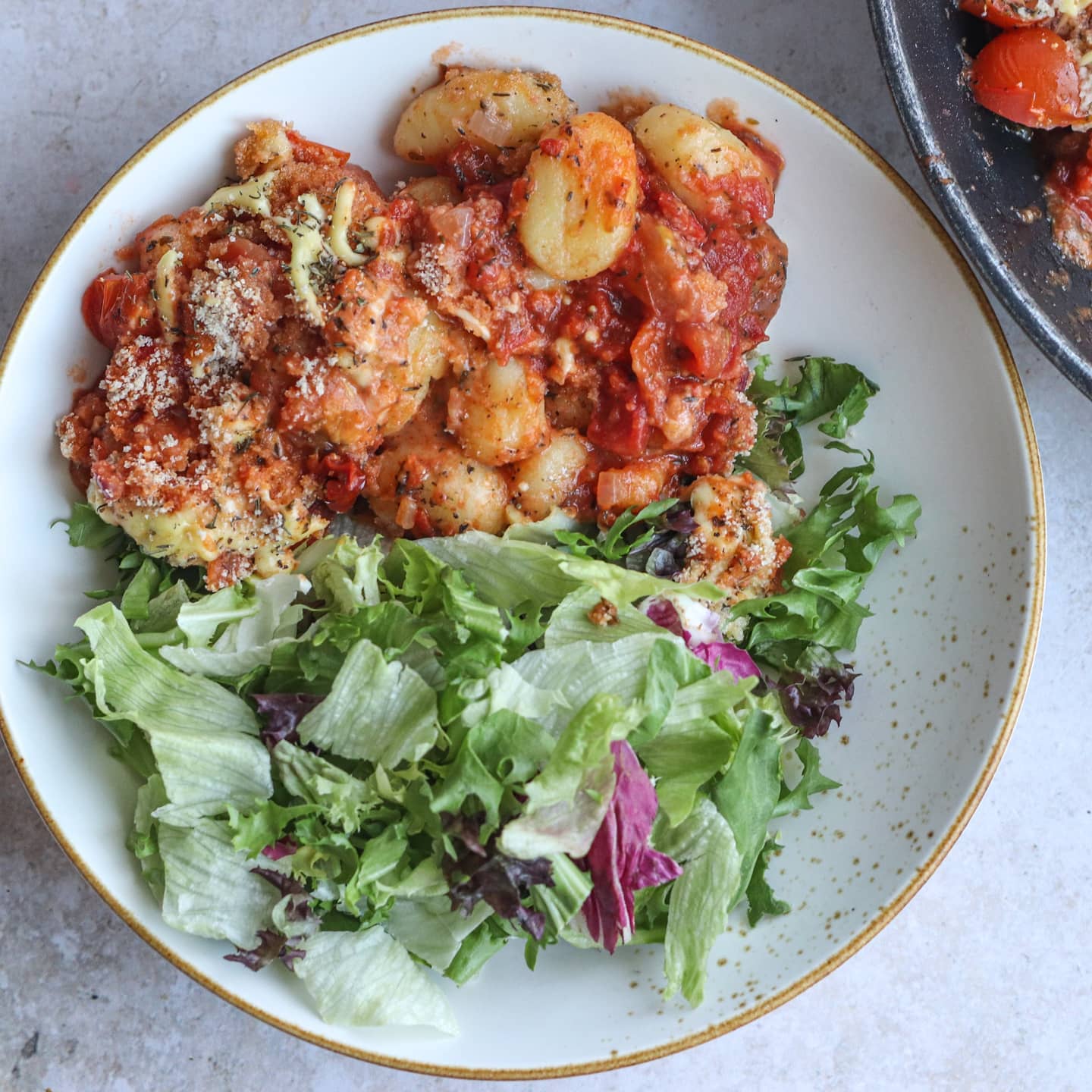 Cheesy Tomato Gnocchi