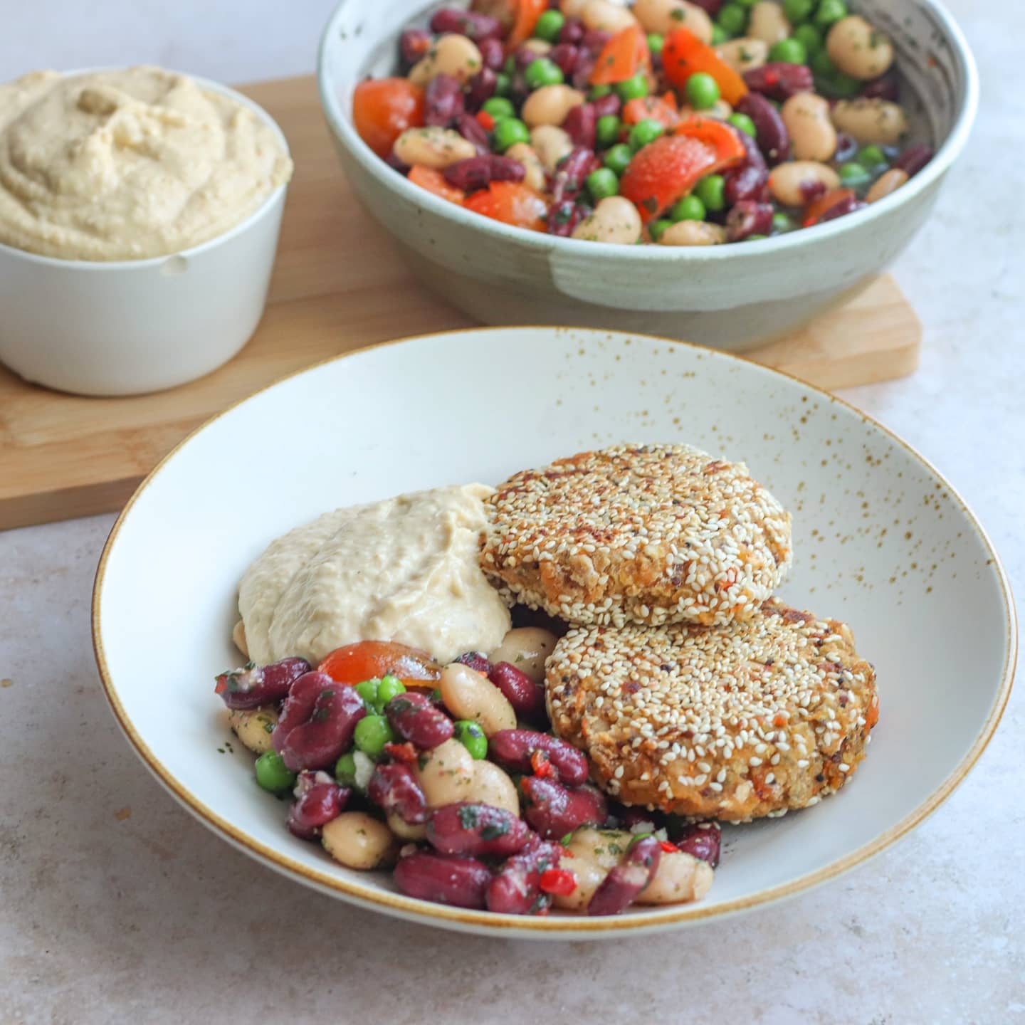 Sweet Potato Quinoa Red Lentil Patties