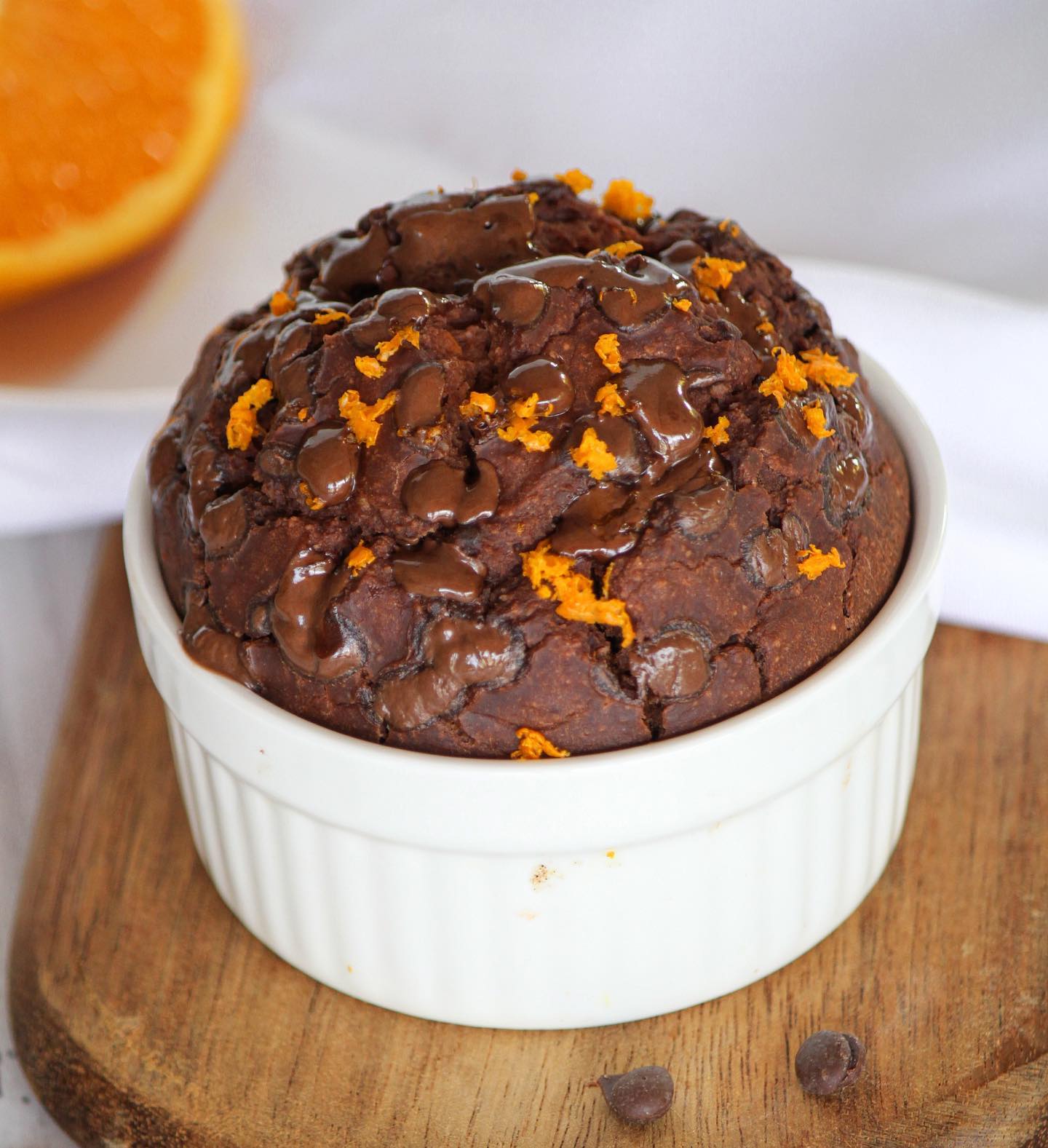 Easy Choc Orange Baked Oats