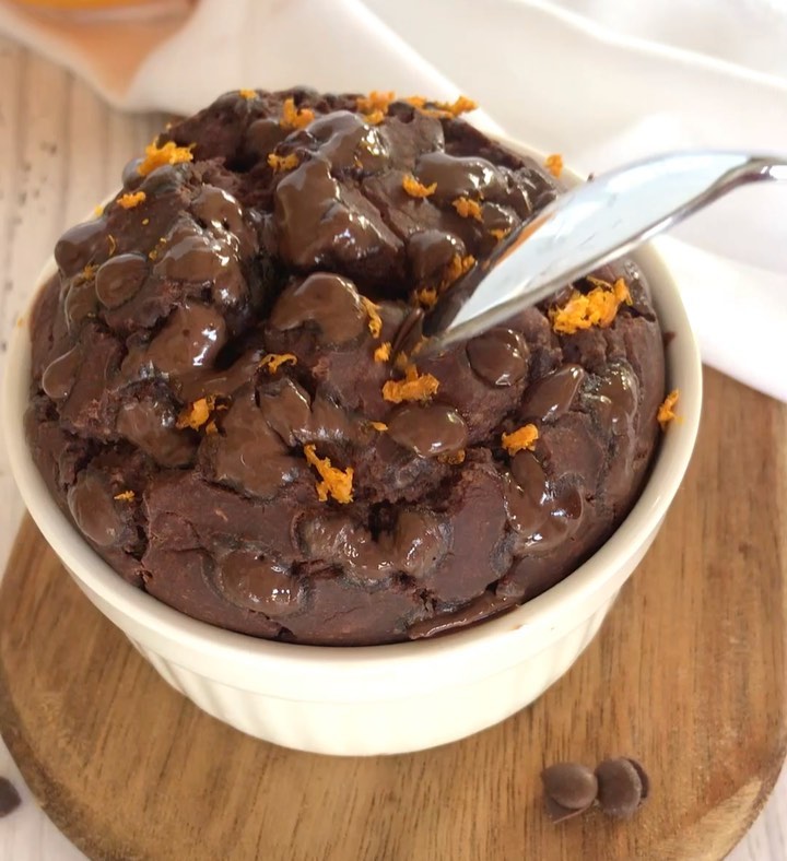 Easy Choc Orange Baked Oats